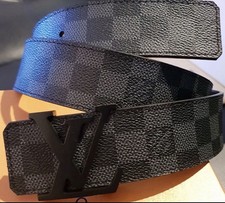 Louis Vuitton Damier Mens Belt