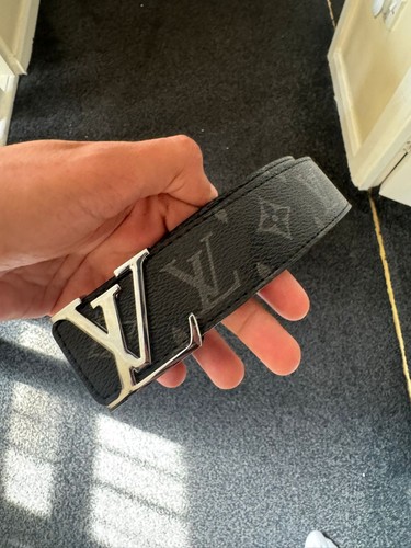 Black silver belt - belt, excellent
